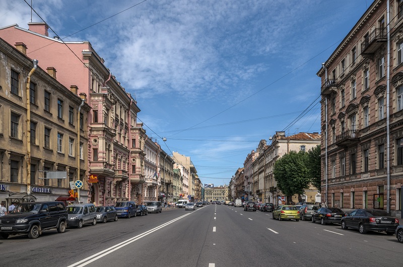 Улица Марата в Санкт-Петербурге (СПб)